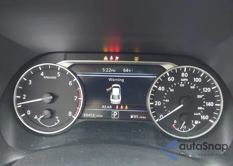 2022 Nissan Sentra Sv Xtronic Cvt z USA, uszkodzony, nr VIN 3N1AB8CV6NY224989